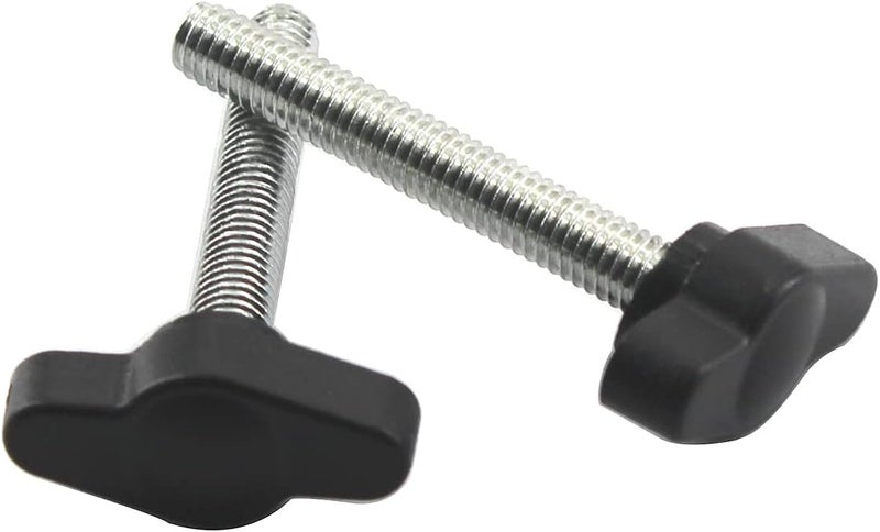 Faspiroty 12Pcs M6x45 Clamping Handle Screw Knobs T Knob Screw T-Shaped Knob Adjust Tightening Bolt - Image 4